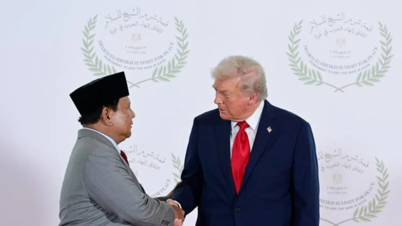 Momen akrab Presiden Prabowo dan Donald Trump (Dok: Biro Pers)