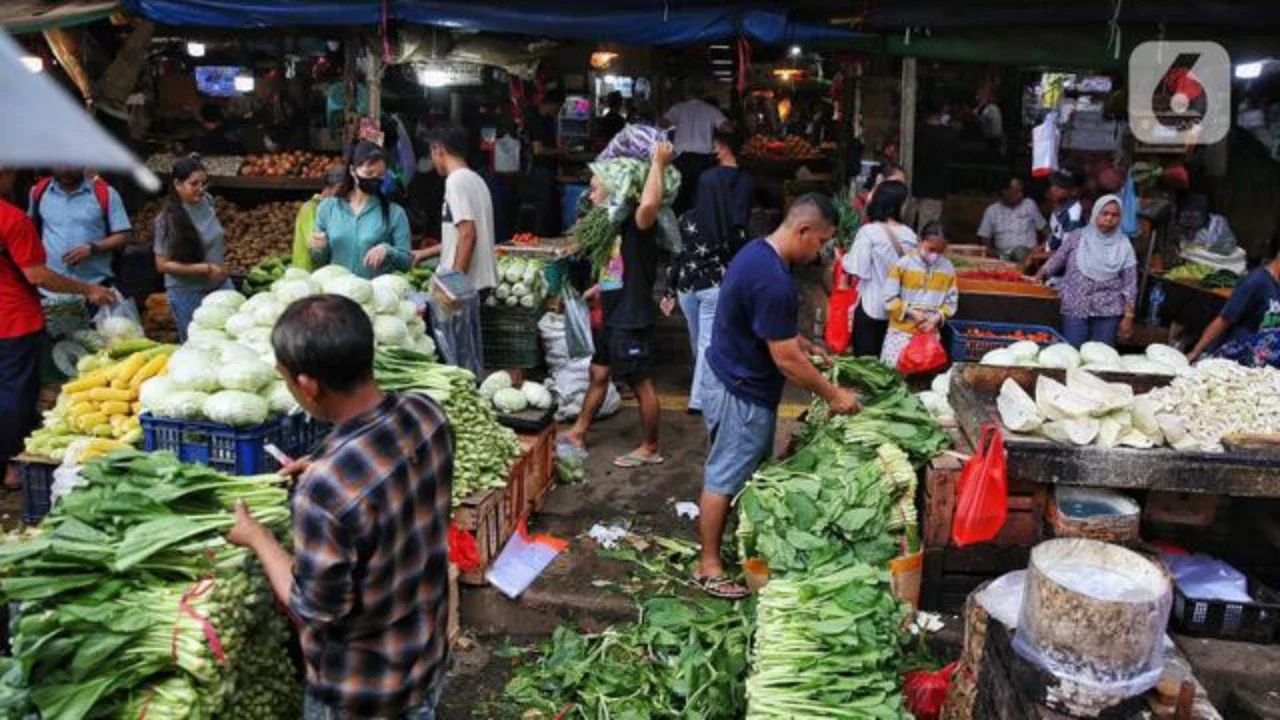 Ilustrasi pasar tradisional