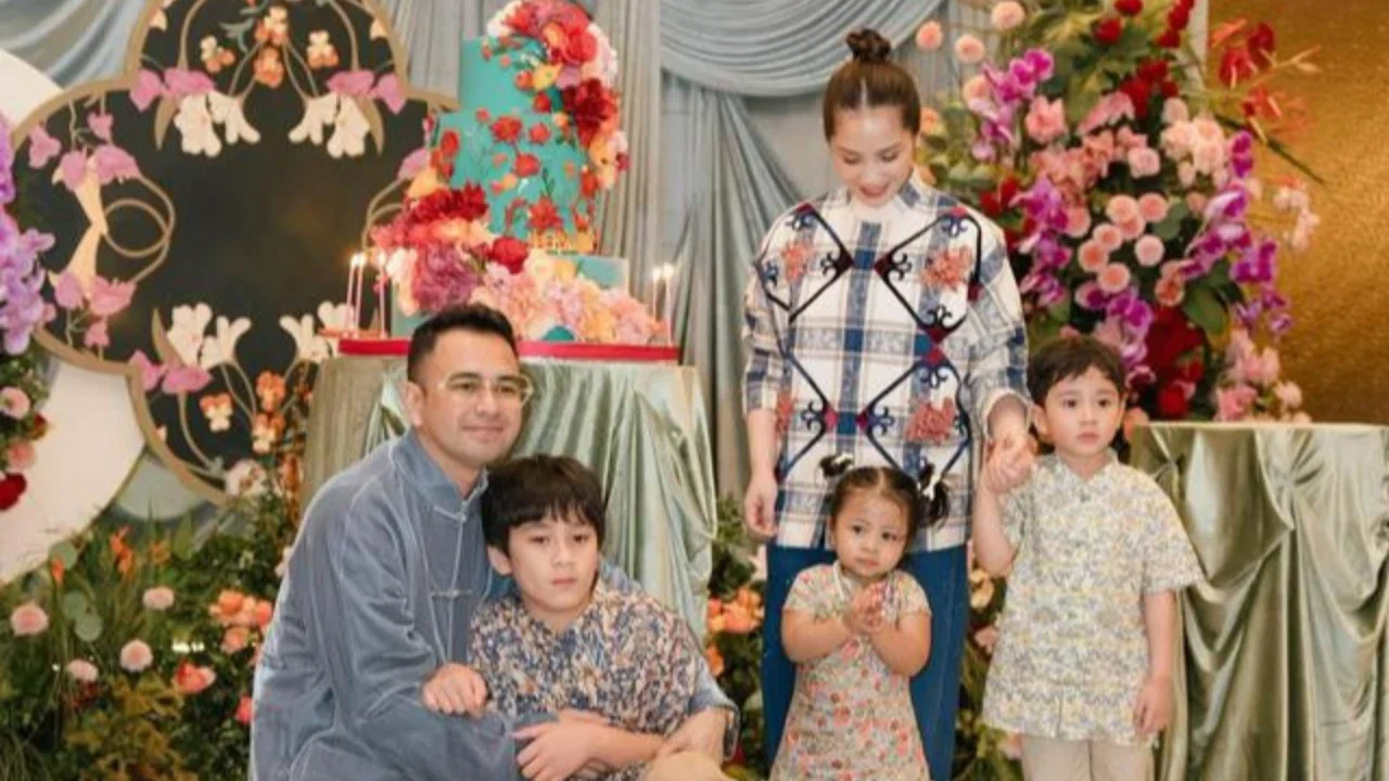 Dekorasi Panggung Acara Ultah Raffi-Nagita (Instagram raffinagita1717)