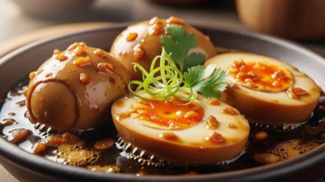 Telur Kecap 3 Bahan yang Gurih. Foto: Gemini