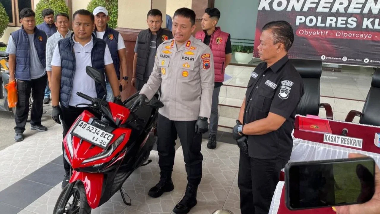 Modus Kenalan di Aplikasi Online, Pria Klaten Gasak Motor Teman Kencan