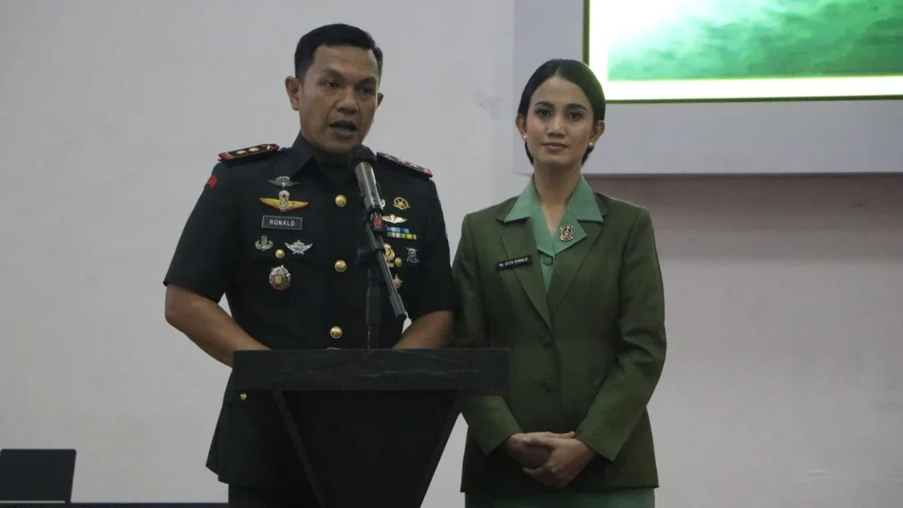 Dari Kopassus ke Kodim Bekasi,  Michael Ronald Siap Jaga Stabilitas Wilayah