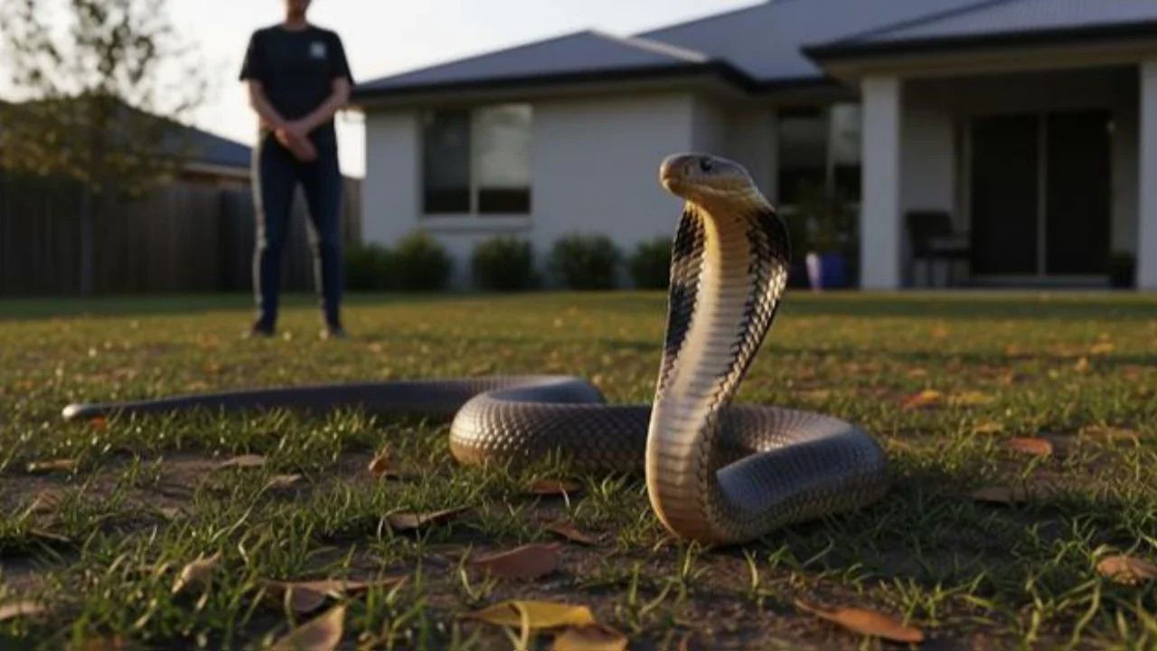 Ular Kobra Takut Apa? Ini Cara Mengusir dari Rumah dan Sekitar Pekarangan (Foto: Gemini AI)