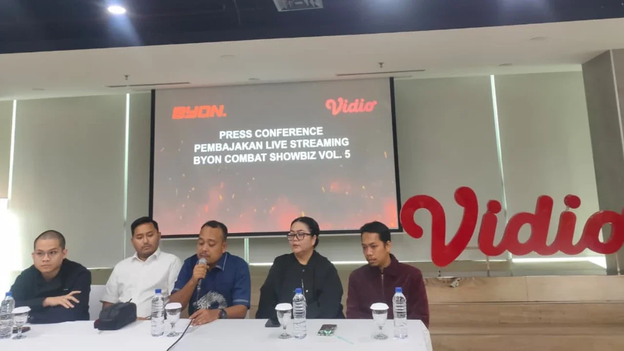 Bajak Siaran Byon Combat Showbiz Vol.5 Hak Cipta Vidio, Influencer 518.000 Followers Minta Maaf dan Siap Ganti Rugi