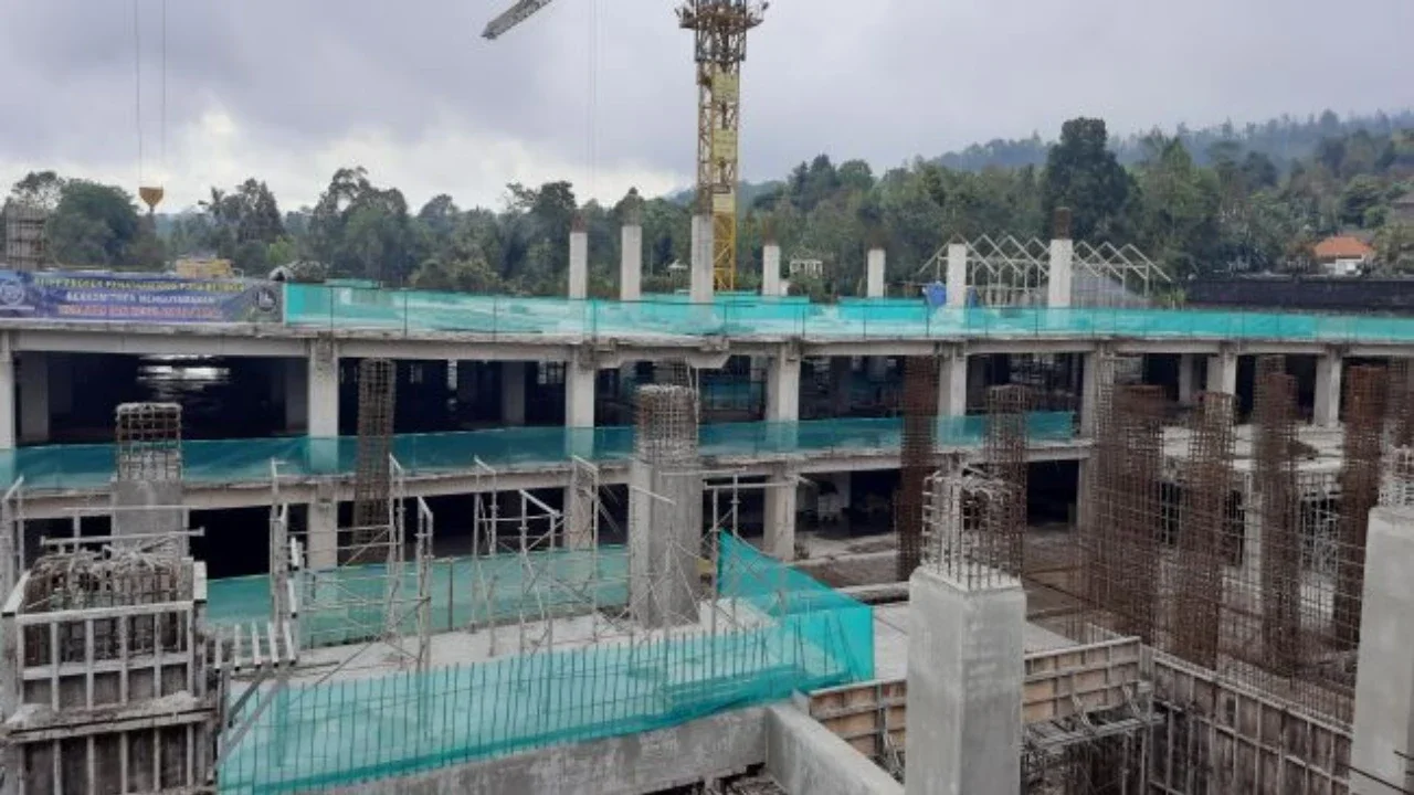 PT PP (Persero) Tbk (PTPP) sedang menggarap beberapa proyek di Bali, salah satunya penataan Kawasan Pura Agung Besakih (Foto:istimewa)