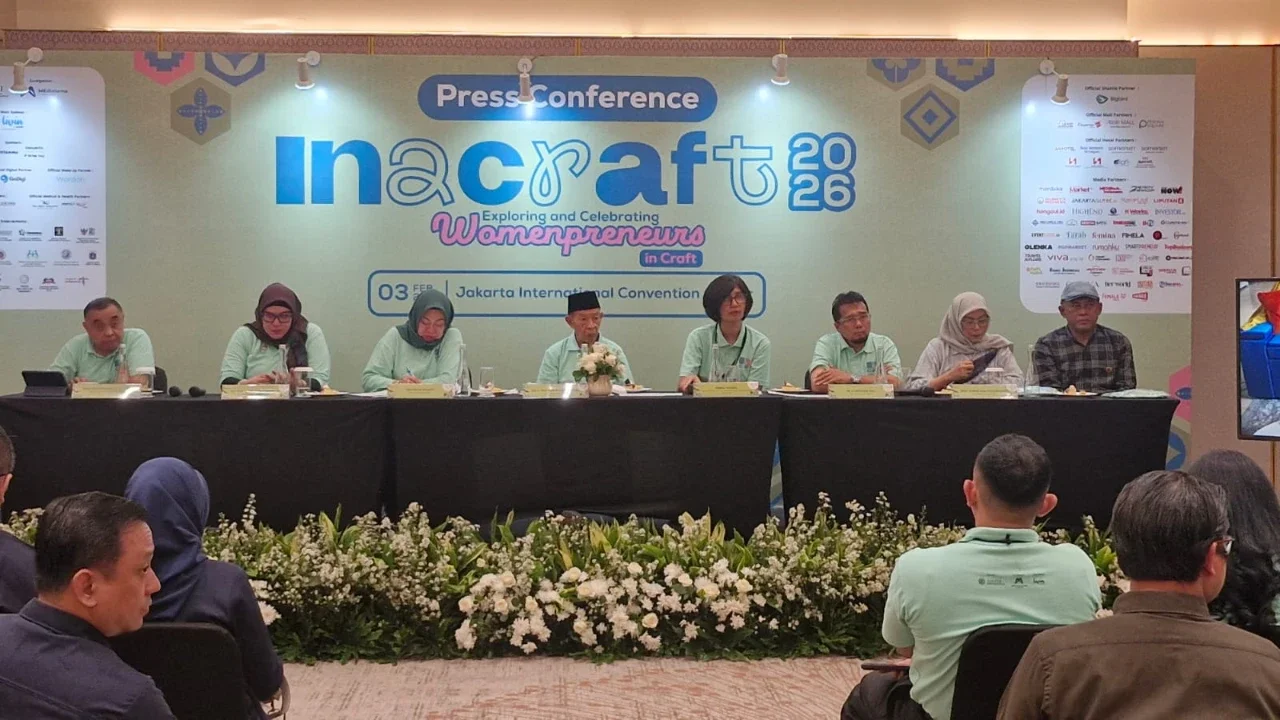 INACRAFT 2026 Digelar Mulai Besok, Target Transaksi Tembus Rp102 Miliar