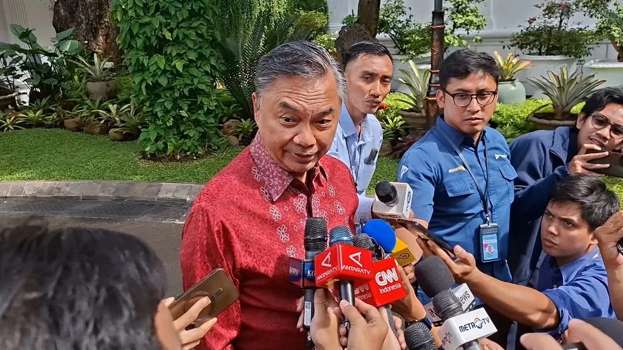 Dino Patti Djalal Bertemu Prabowo di Istana