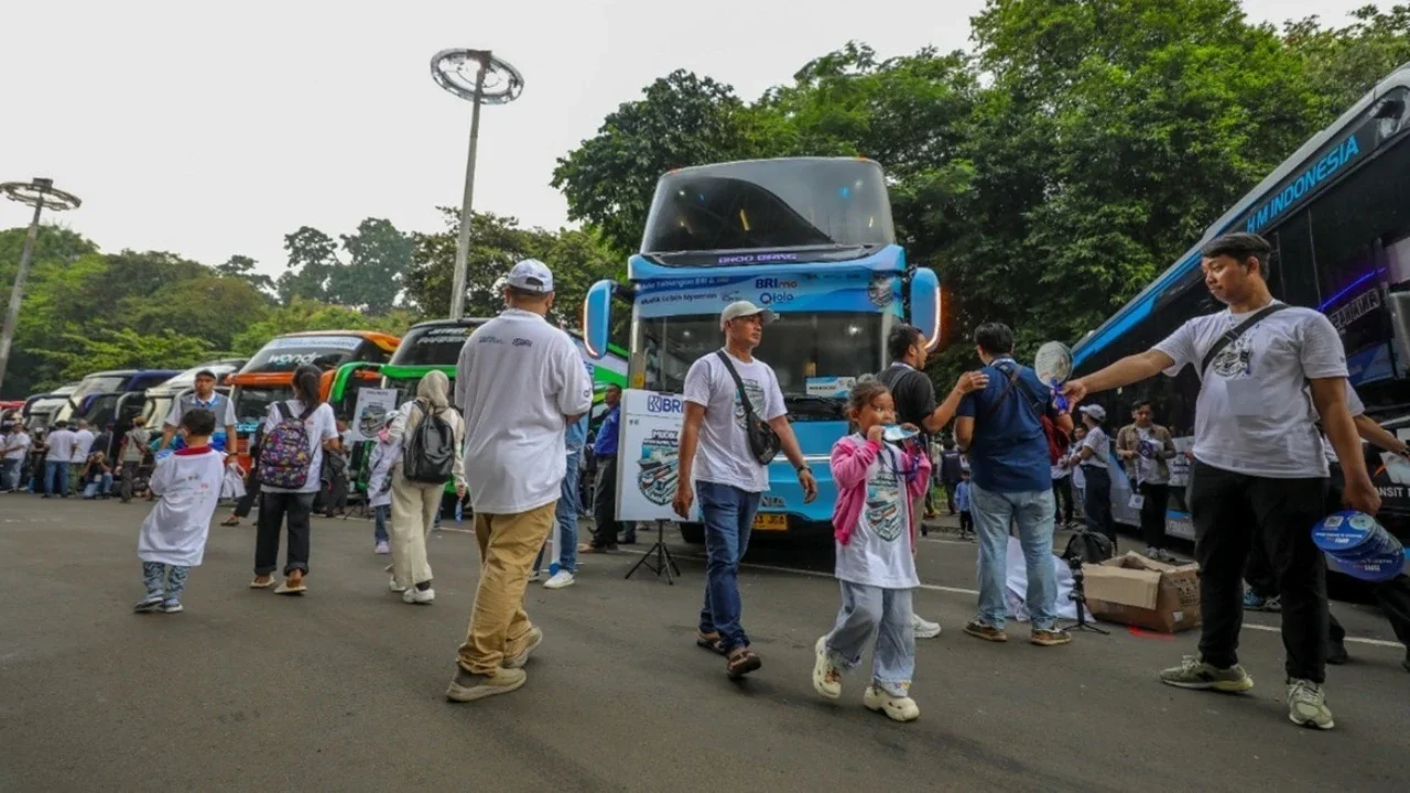 BRI Siapkan 175 Bus Gratis bagi Pemudik Lebaran 2026, Pastikan Mudik Lancar dan Aman