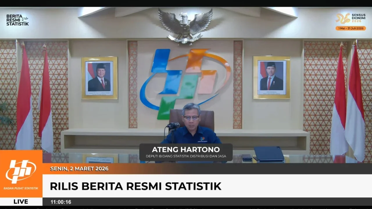 Data BPS: Inflasi Februari 2026 Tembus 0,68 Persen, Dipicu Daging Ayam dan Emas