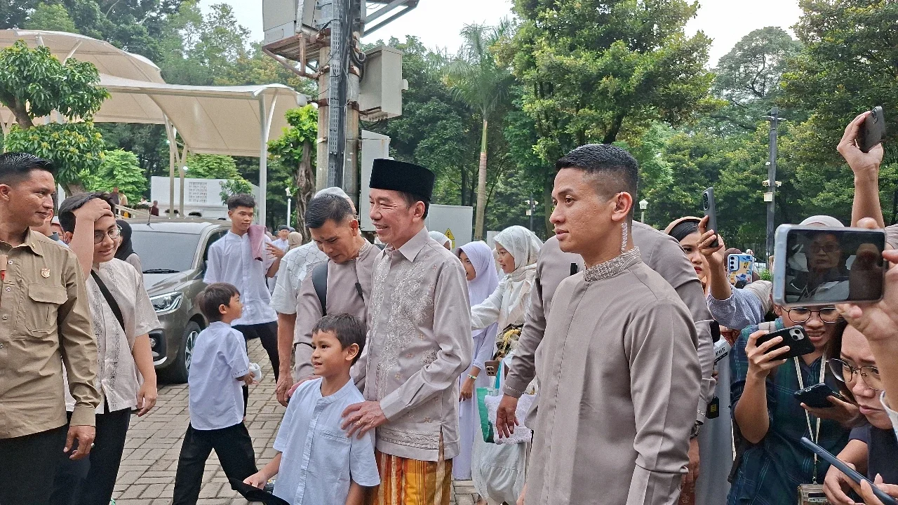 Jokowi Ditanya soal Makna Idulfitri: Kesabaran dan Memaafkan