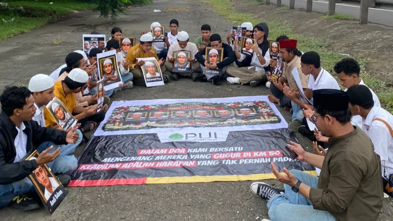 6 Tahun Berlalu, PUI Gelar Doa di Lokasi Tragedi KM 50