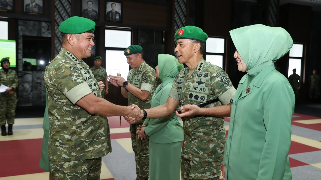 47 Pati TNI AD Naik Pangkat, Kasad Tekankan Kepemimpinan dan Adaptasi