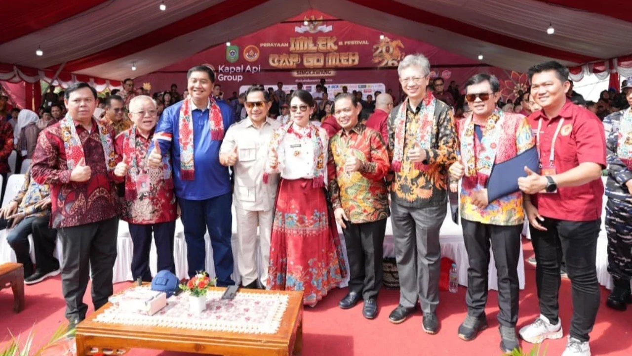 Mendagri Apresiasi Kemeriahan dan Toleransi di Perayaan Imlek dan Festival Cap Go Meh 2026 Singkawang