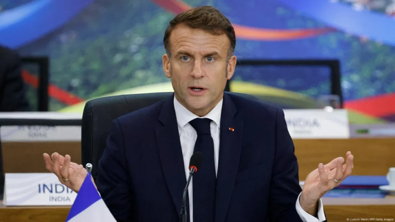 French President Emmanuel Macron was filmed calling Haiti's leadership 