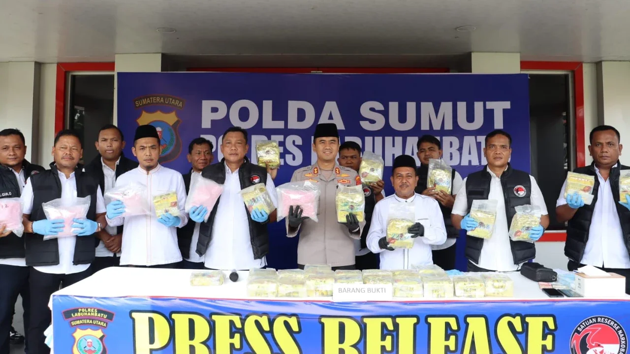 Iming-iming Rp6 Juta, Dua Kurir Nekat Bawa 31,5 Kg Sabu Berakhir Ditangkap