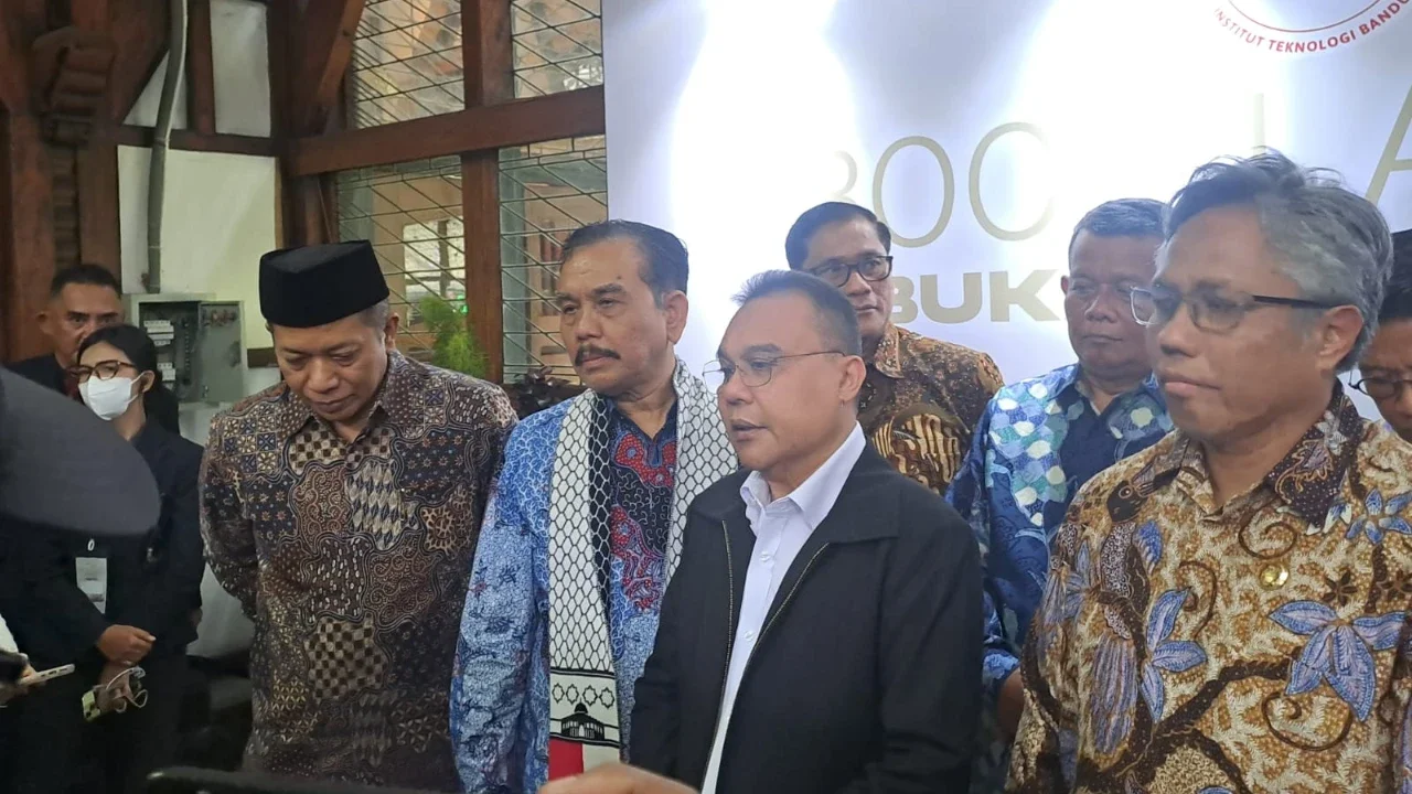 Peluncuran Buku Syahganda di ITB, Dasco Tekankan Pentingnya Persatuan Sipil