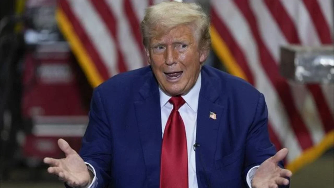 Presiden Amerika Serikat, Donald Trump, pada 3 Maret 2026.(Dok. AP/Mark Schiefelbein)