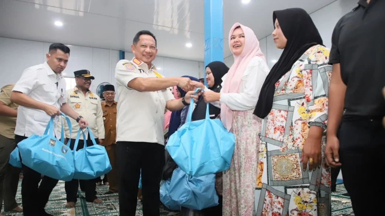 Kasatgas PRR Saluran Bantuan di Bener Meriah, Ketahanan Sosial Menguat