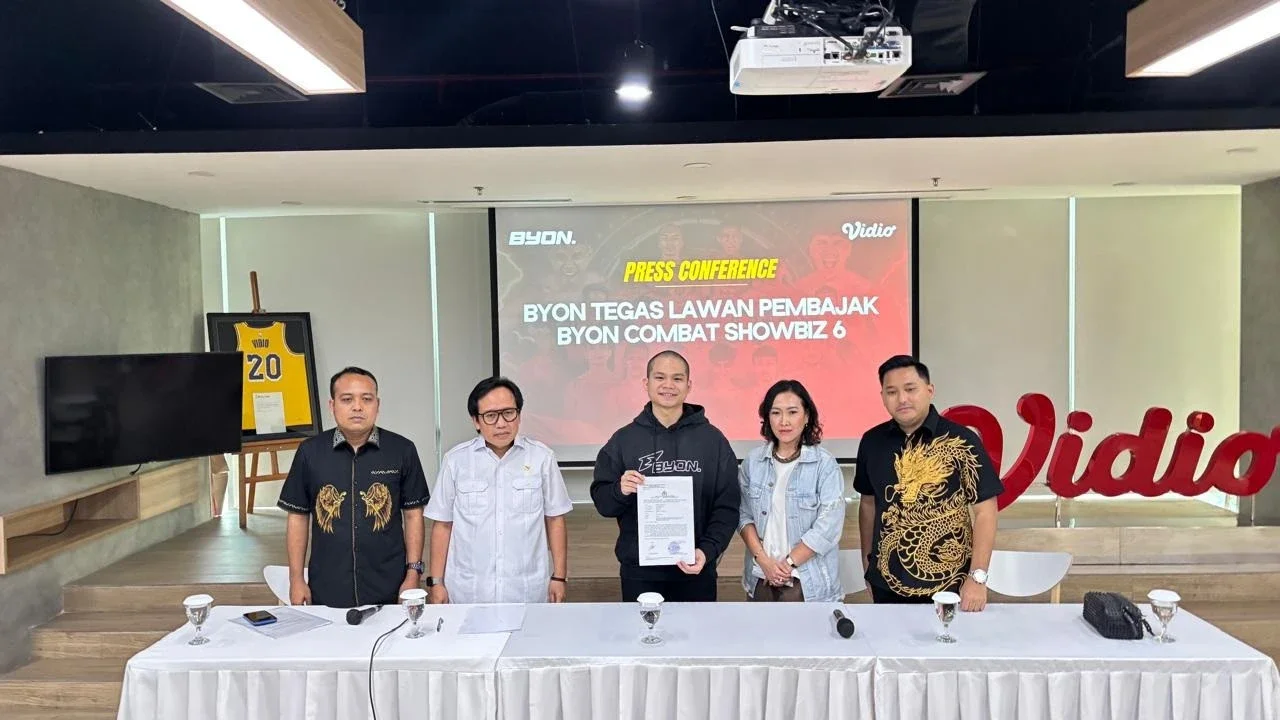 Vidio dan BYON Tempuh Jalur Hukum, Polisikan Pembajak Siaran BYON Combat Sport Showbiz Vol. 6