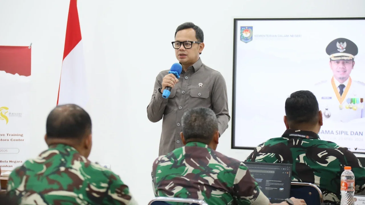 Wamendagri Bima Tekankan Sinergi Sipil-Militer sebagai Fondasi Stabilitas dan Ketahanan Nasional