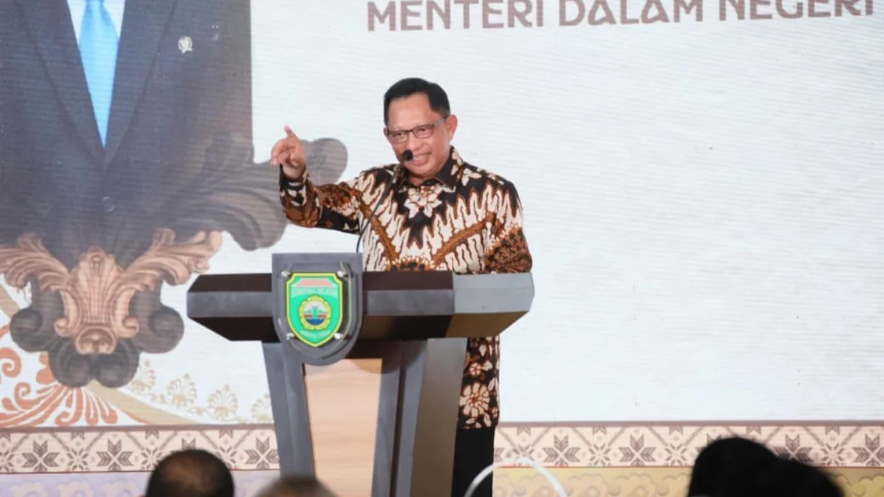 Mendagri Tito Karnavian di acara National Governance Awards 2026