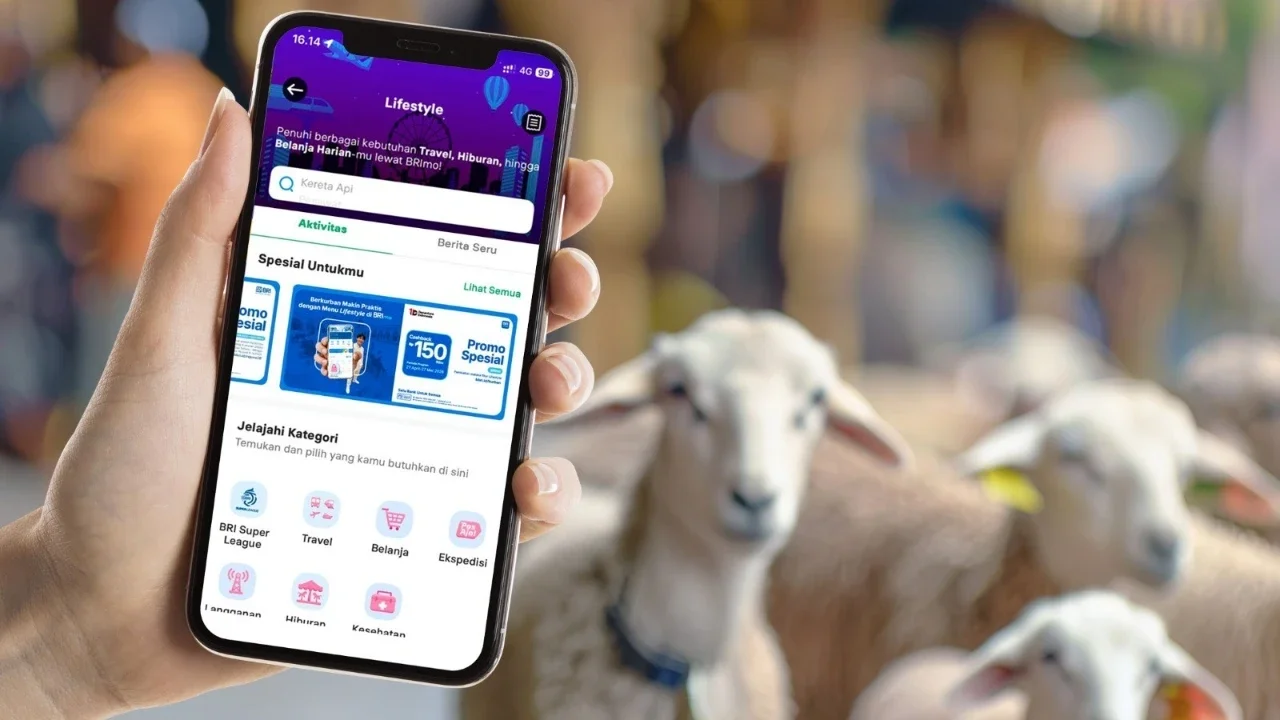 Ber-Qurban bersama BRImo: Cukup dalam Genggaman, Kebaikan jadi Nyata