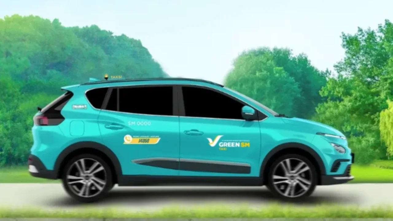 Sopir Taksi Hijau Green SM yang Sebabkan Kecelakaan Kereta Ditangkap