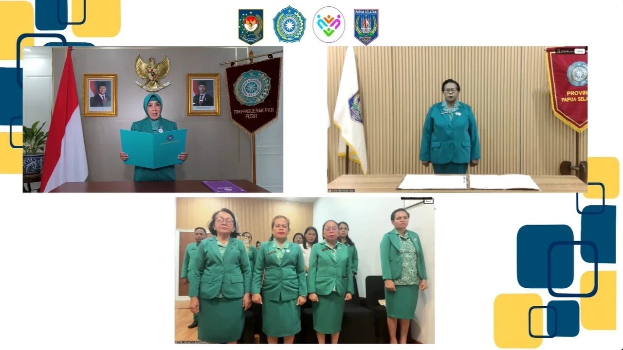Ketum TP PKK Tekankan Penguatan Peran PKK dan Posyandu di Papua Selatan