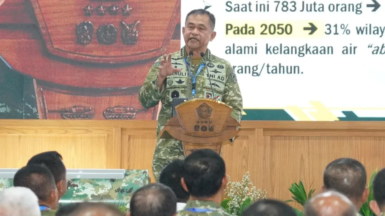 Jenderal Maruli Ungkap Capaian Program TNI AD, Bangun 7.217 Titik Air Bersih hingga 336 Jembatan