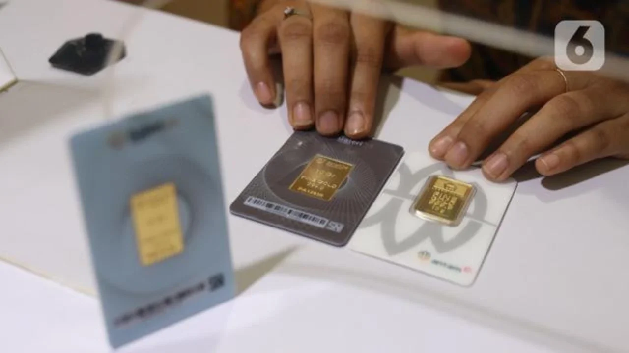 Harga Emas Antam Turun Lagi Hari Ini, Segram Dijual Jadi Segini