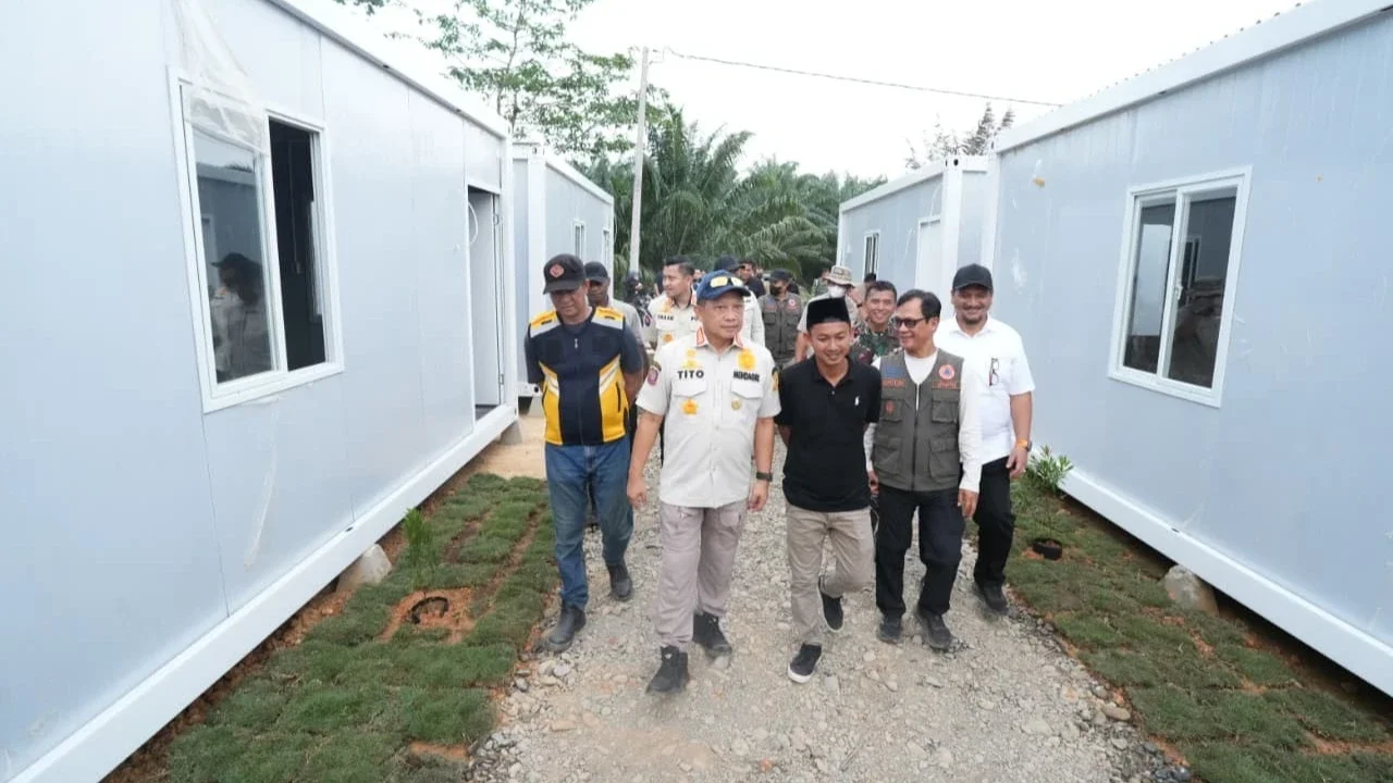 Huntara Segera Rampung, Penyintas di Desa Lubuk Sidup Siap Memulai Hidup Baru