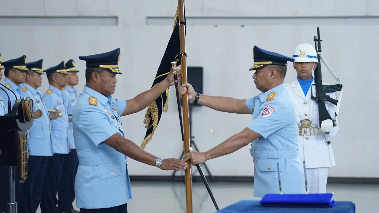 Pangkoopsudnas Lantik Marsma TNI Erwin Sugiandi M.Han Sebagai Pangkodau I