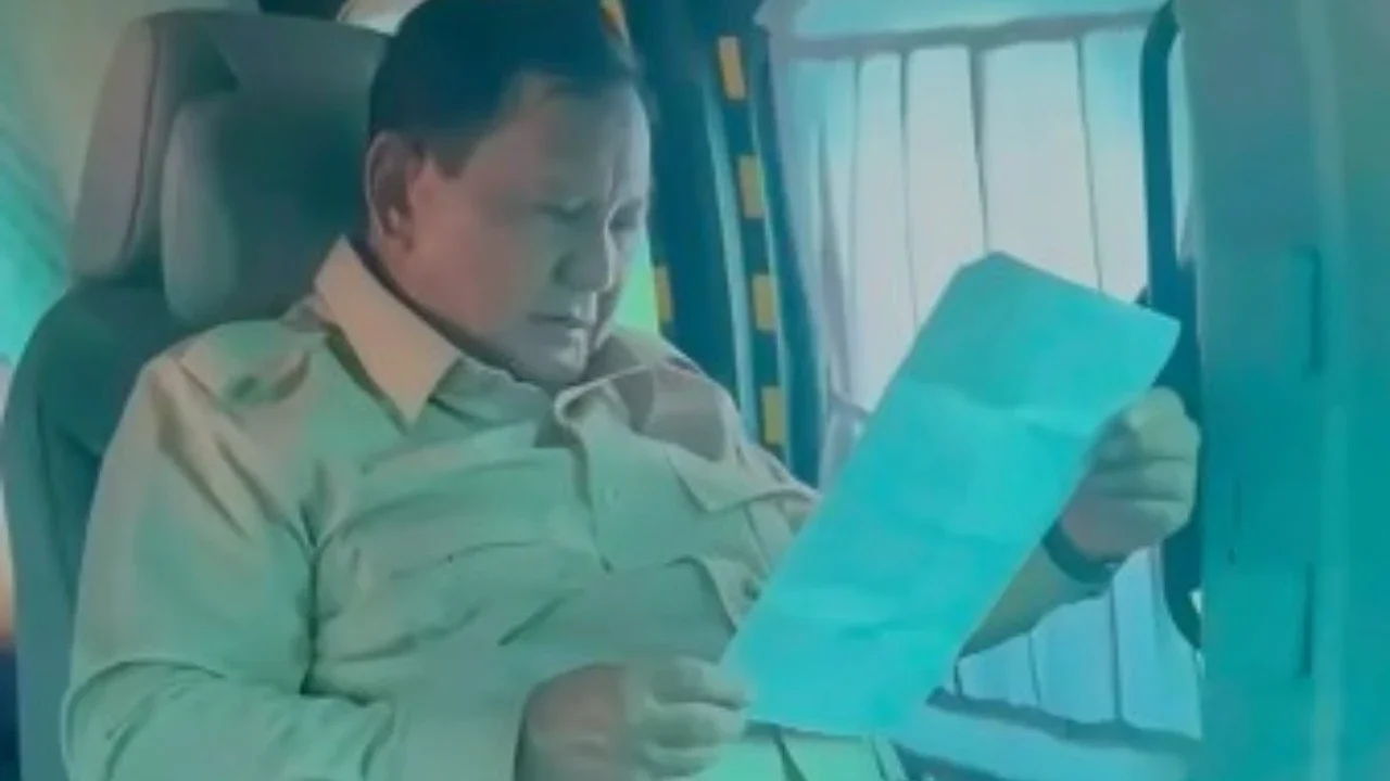 Prabowo Haru Terima Surat Anak Kelas 5 SD: Terima Kasih atas MBG