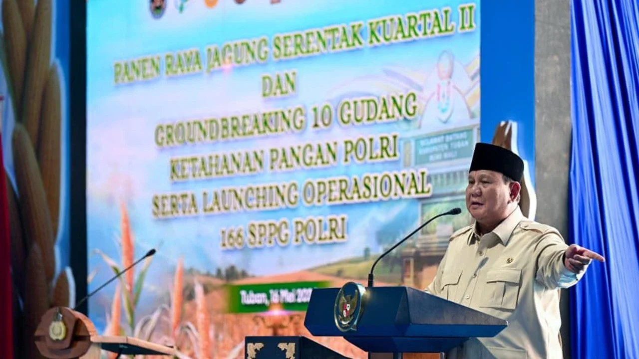Prabowo: Tidak Ada Negara Kuat Tanpa Pangan yang Aman dan Berkesinambungan