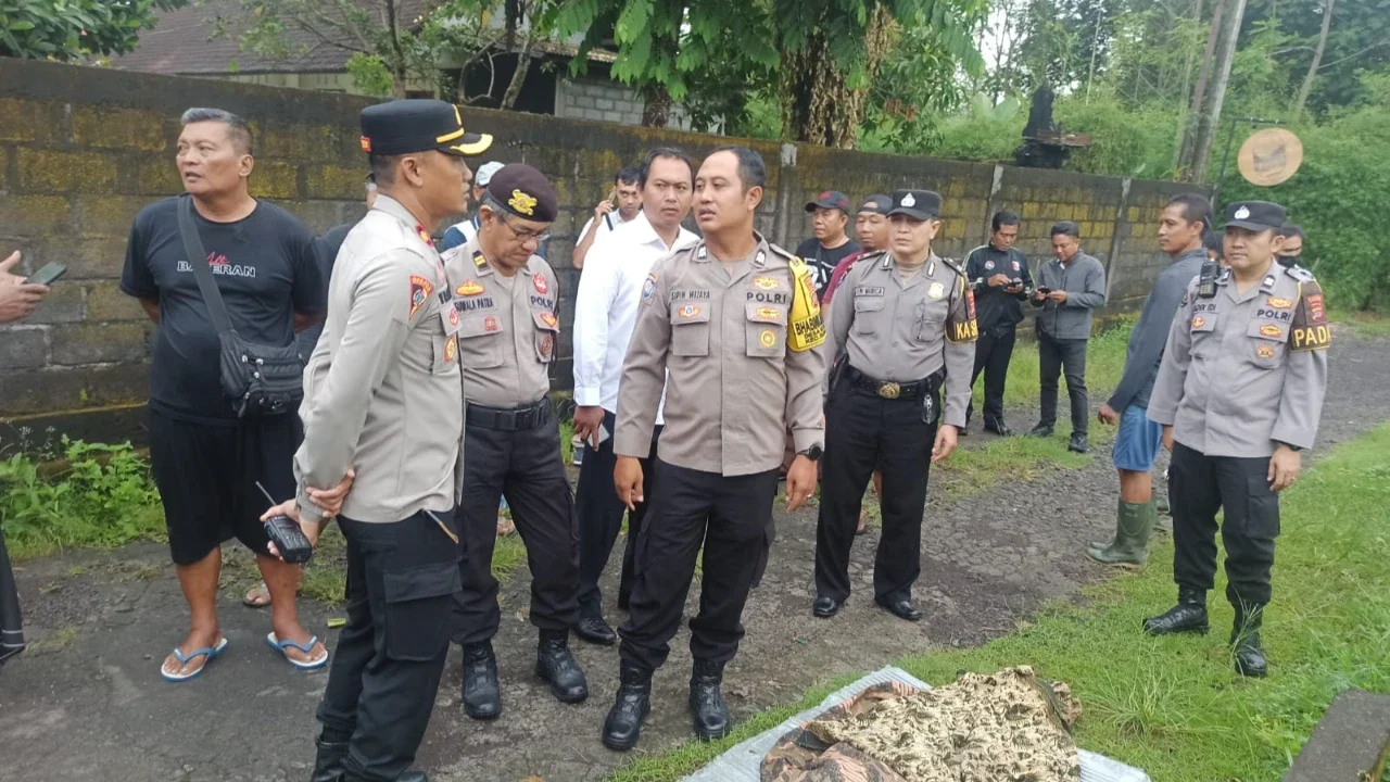 Nahas, Lansia di Gianyar Ditemukan Meninggal Usai Terseret Arus Sungai
