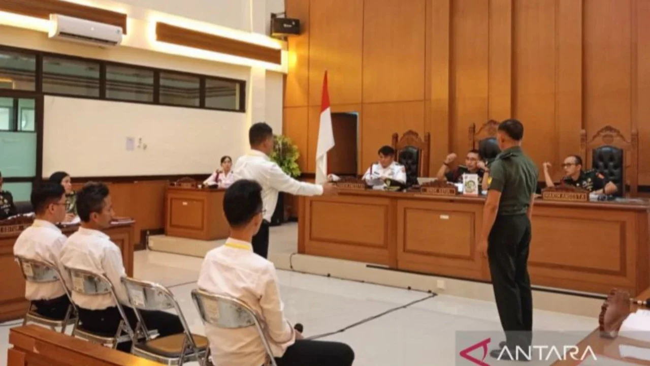 Terungkap, Ini Tuntutan untuk Tiga Prajurit TNI di Kasus Tewasnya Kepala Cabang Bank