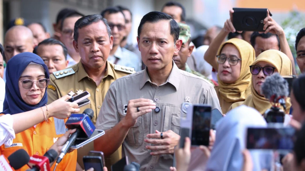 Menko AHY Kunjungi RSUD Kota Bekasi