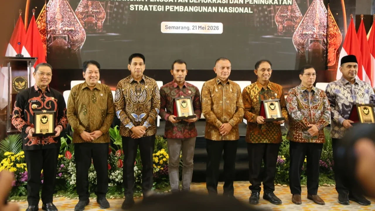 Wamendagri Wiyagus Tekankan Penguatan Demokrasi untuk Dukung Pembangunan Menuju Indonesia Emas 2045