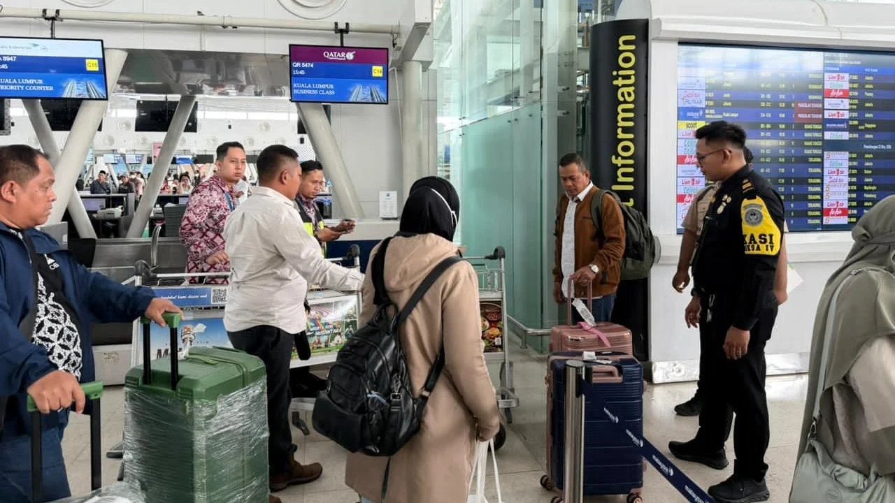 13 Calon Jemaah Haji Nonprosedural Gagal Berangkat ke Saudi, Imigrasi Kualanamu Ungkap Modus Libur ke Malaysia