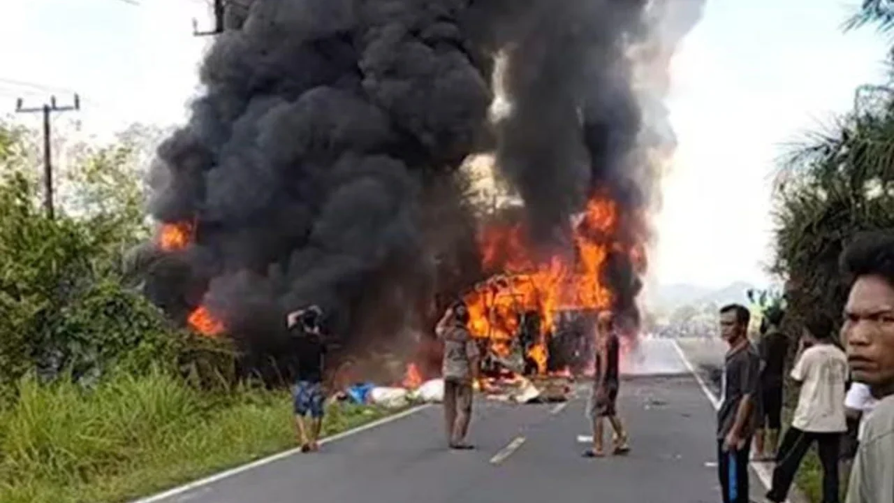 4 Jenazah Terakhir Korban Kecelakaan Bus ALS-Truk Tangki di Sumsel Teridentifikasi