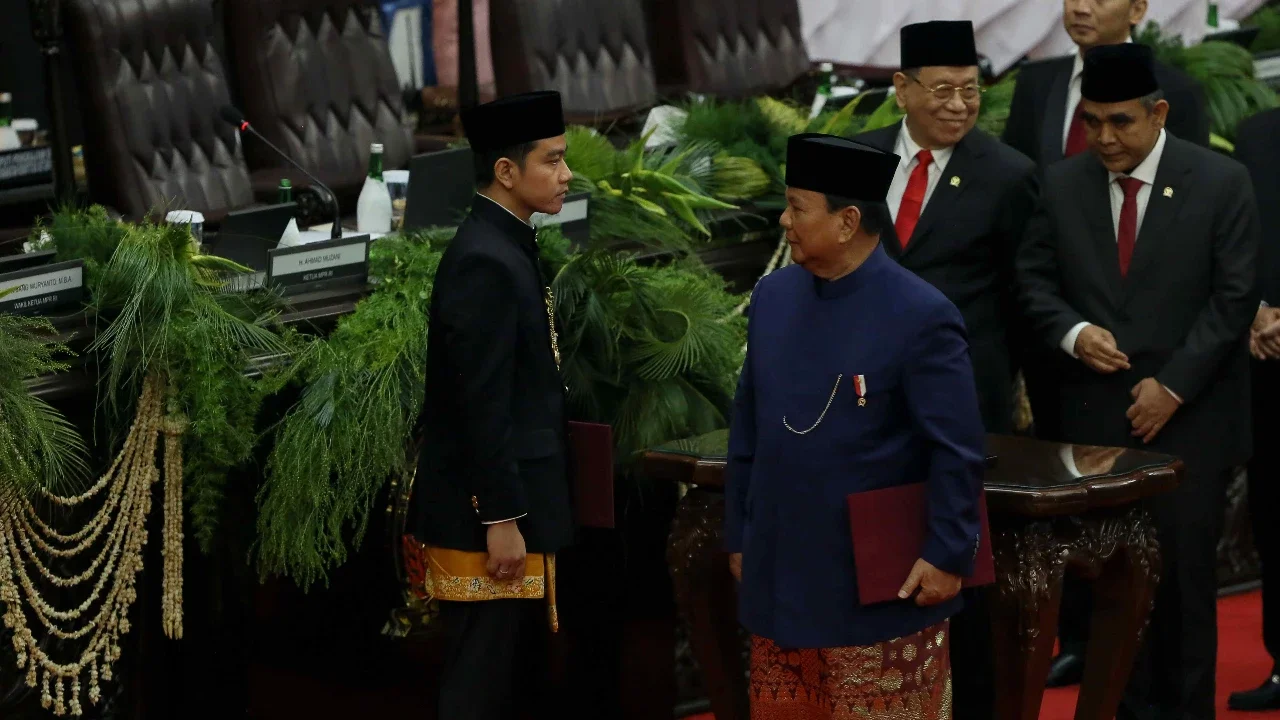 Pelantikan Prabowo dan Gibran sebagai Presiden dan Wapres RI