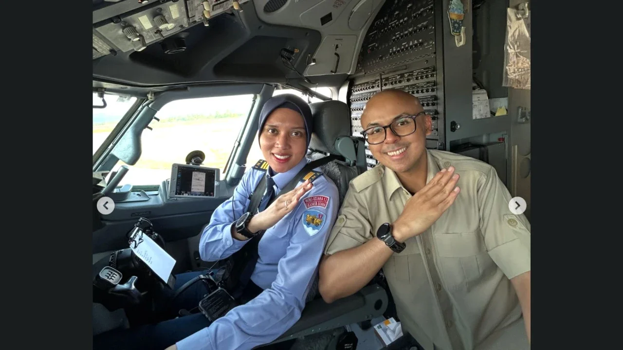 Sosok Pilot Perempuan di Balik Penerbangan Presiden Prabowo ke Berbagai Negara