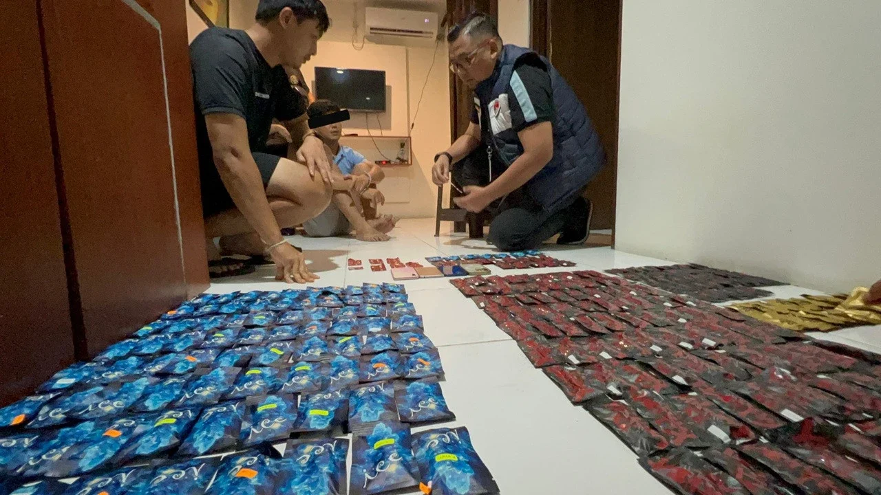Gudang Vape Narkoba di Apartemen Medan Digerebek Polisi, Dua Pelaku Ditangkap