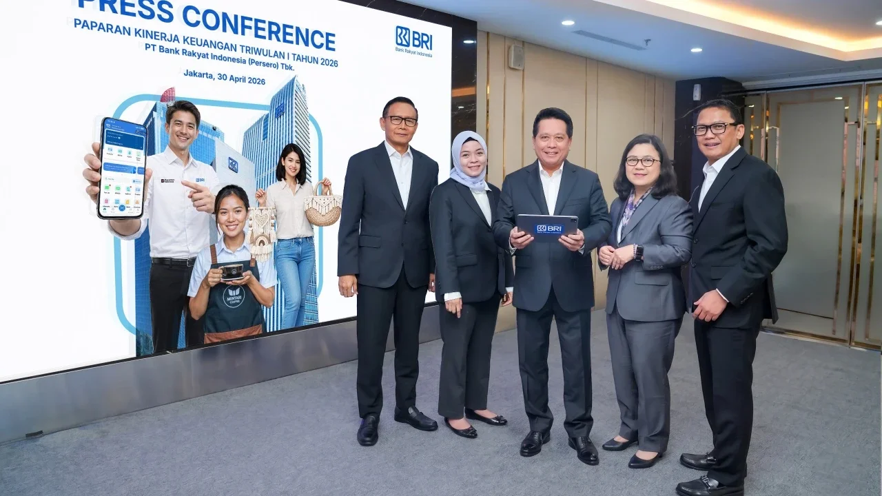 Dana Murah Tembus Rp1.000 triliun, Cost of Fund BRI Turun ke 2,3% pada Triwulan I 2026