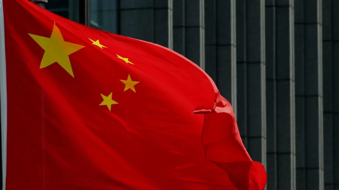 Ilustrasi Bendera China (AFP/STR)