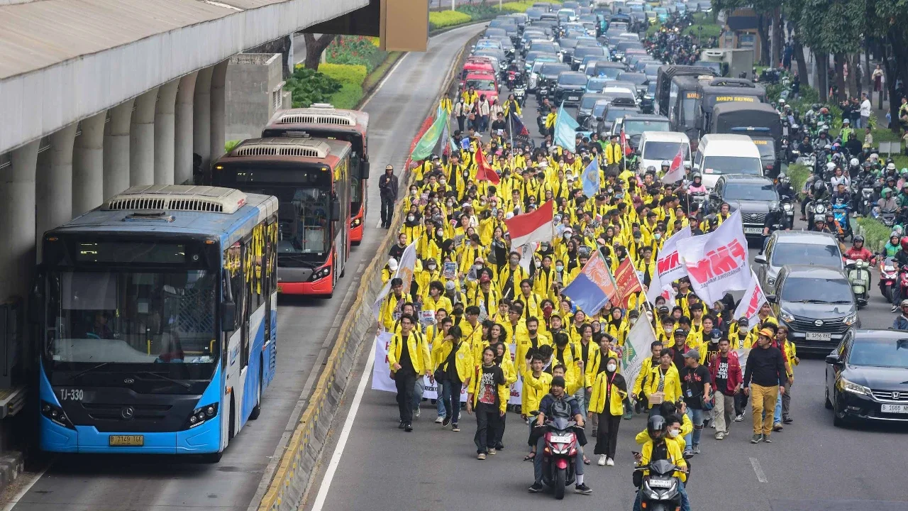Demo Mahasiswa, Pengendara Diminta Cari Jalur Alternatif