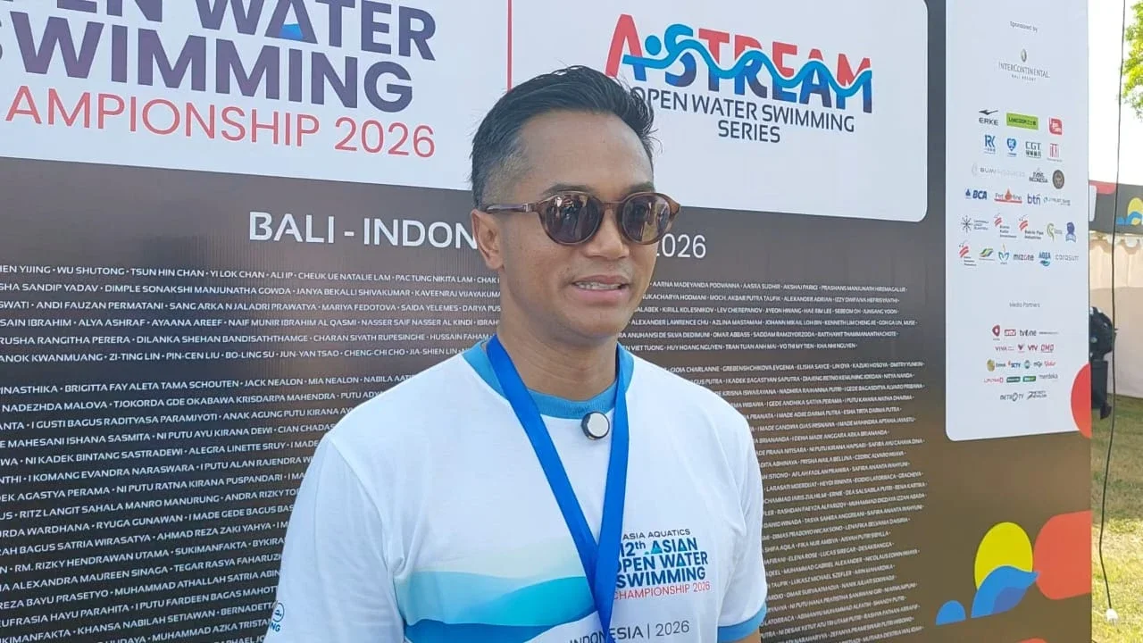 Ketum PB Akuatik Harap Atlet Indonesia Berprestasi di Kompetisi Renang Internasional di Bali
