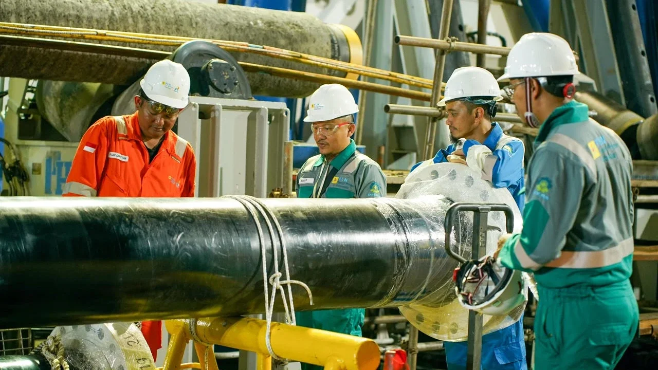 Pekerjaan Krusial Proyek Pipa Gas WNTS - Pemping Akhirnya Selesai, Gas Natuna Segera Mengalir
