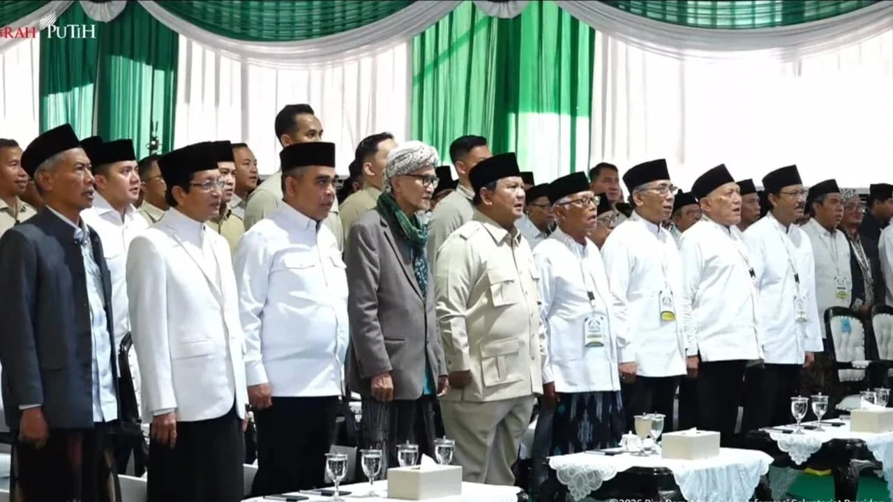 Prabowo: Saya Kenal Keluarga Besar NU dari Kecil, Dulu Tetangga Gus Dur