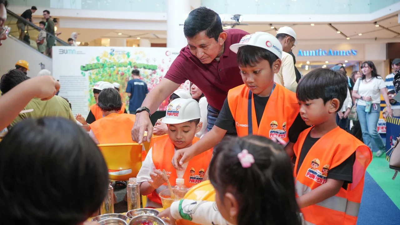 MIND ID Gelar Junior Miners Fun Fest 2026, Kenalkan Dunia Pertambangan kepada Anak Lewat Wahana Interaktif